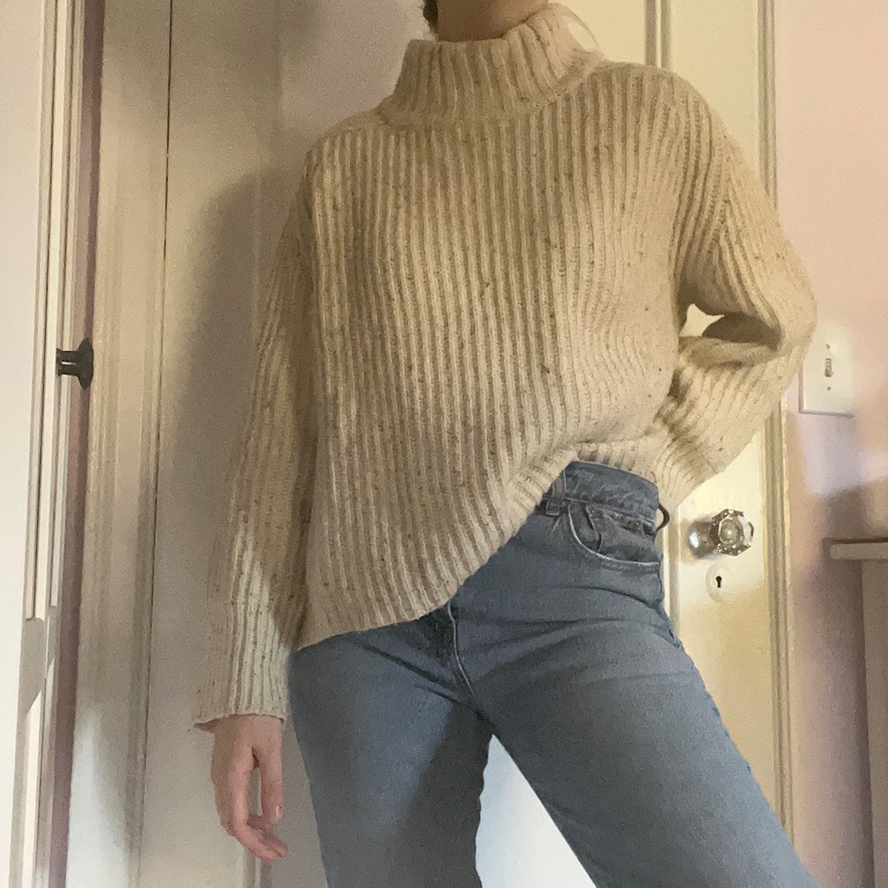 Urban Outfitters Chunky Oversized Turtleneck Sweater!